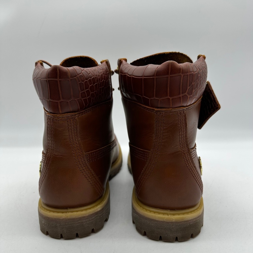 Timberland A2GX7 Womens 9.5 Safari Crocodile 6-Inch Premium Waterproof Boot K43 - Picture 8 of 12